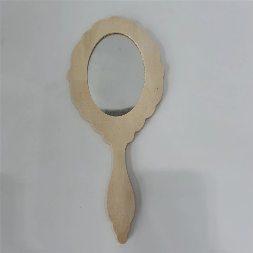 Деревянное зеркало DIY